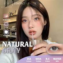 Lens cận màu đen tuyền (Hạn dùng 1 tháng, giãn nhẹ)
