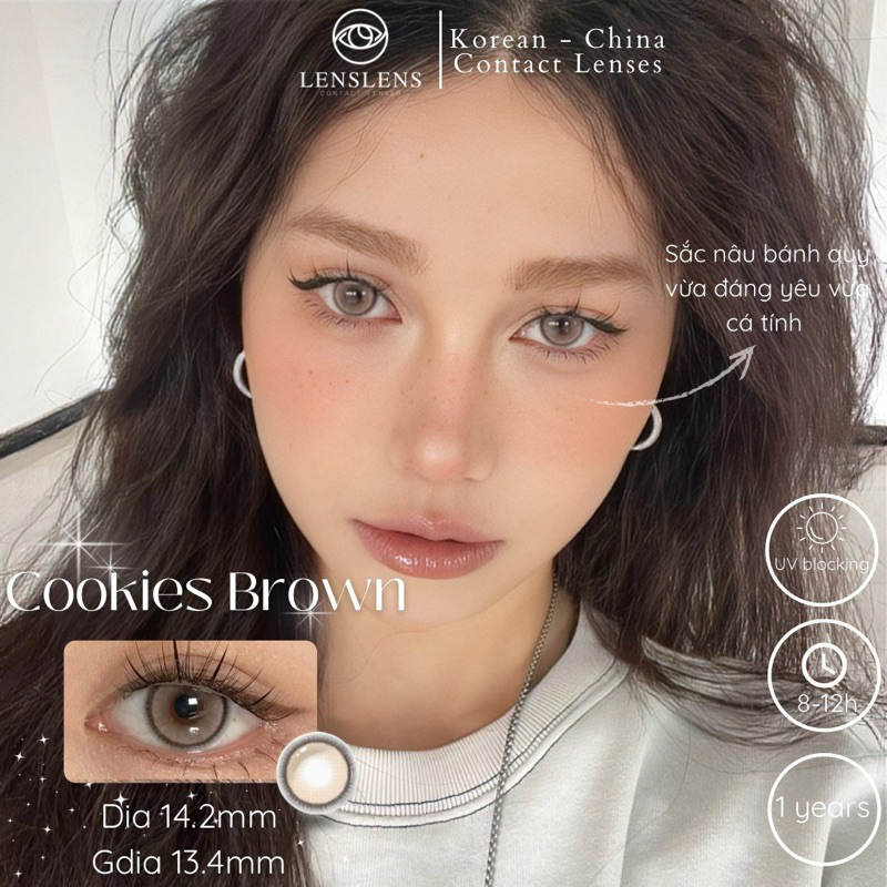 Lens trong suốt Hàn Quốc thương hiệu Olalux hạn sử dụng 30 ngày - Olalux Lens Contact 30 Days